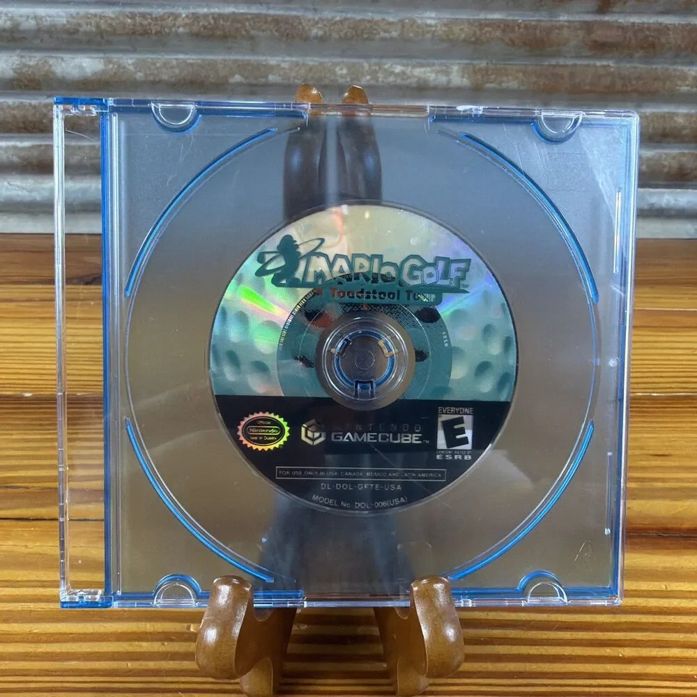 Mario Golf: Toadstool Tour (GameCube, 2003) Disc ONLY TESTED MINT!